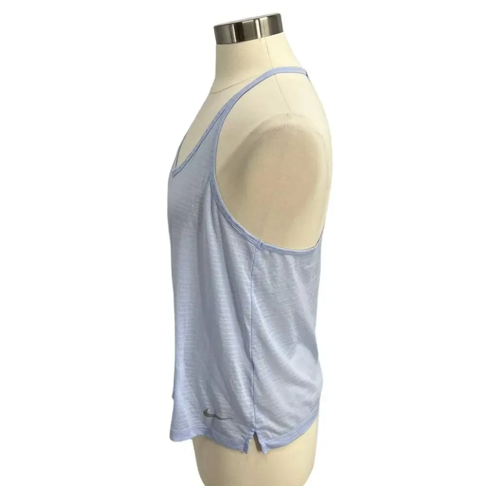 NIKE Sheer Razorback Tank Top SZ MD